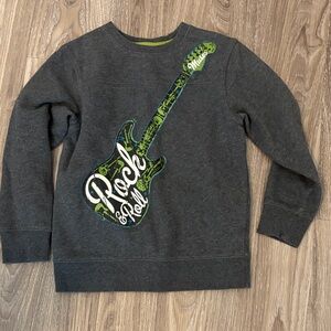 Jumping‎ Beans Kids Charcoal Guitar Graphic Sweatshirt